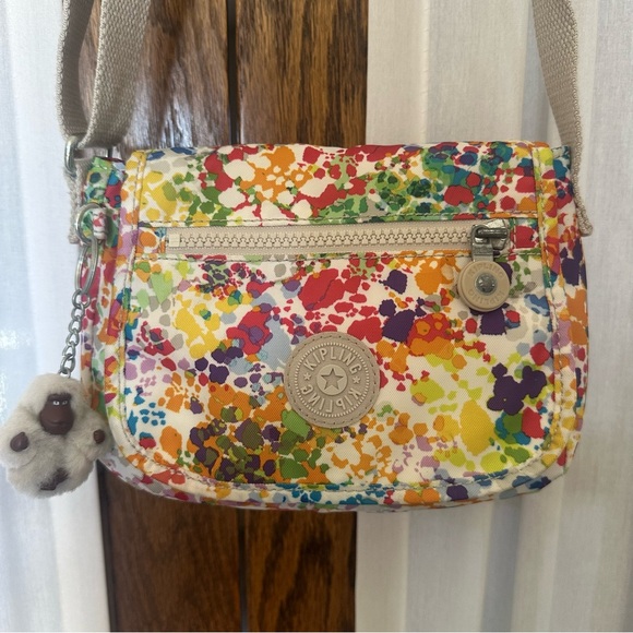 Kipling Watercolor Sabian Convertible Crossbody Bag - Picture 1 of 15